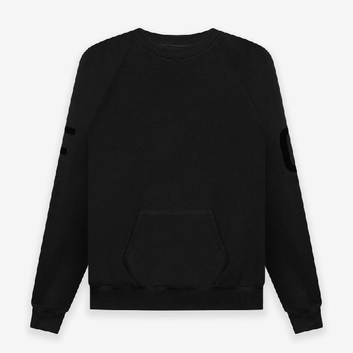 Essentials Fear of God Crewneck Sweatshirt – Black